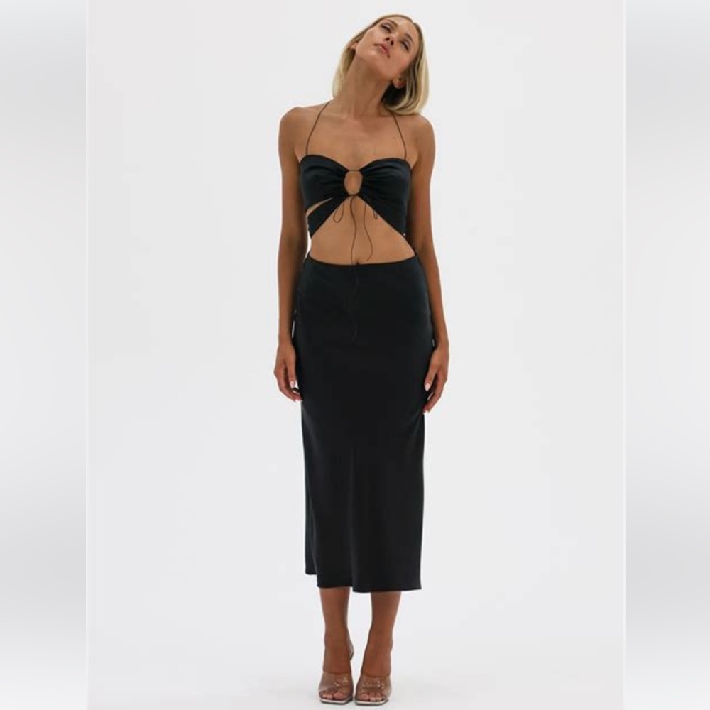 Natalie Rolt Erika Crop Top and Angelica Midi Skirt Set